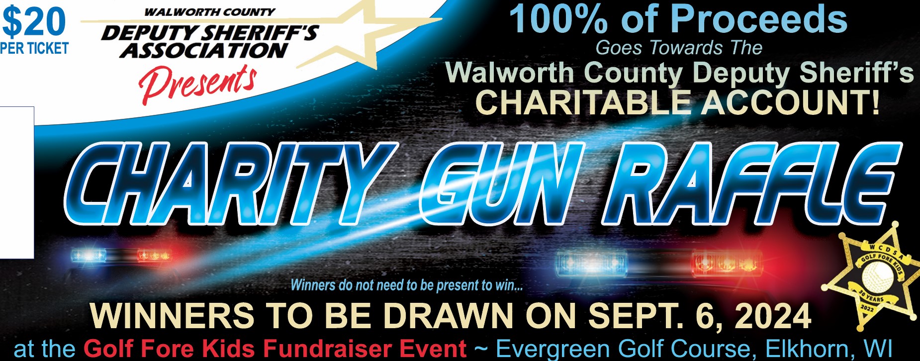 2024 Charity Gun Raffle | WCDSA